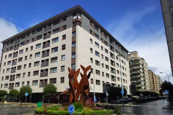 Burlada, en la comarca de Pamplona